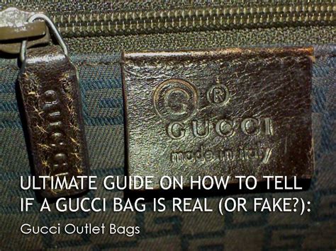 fake gucci man bag sale|how to identify gucci bag.